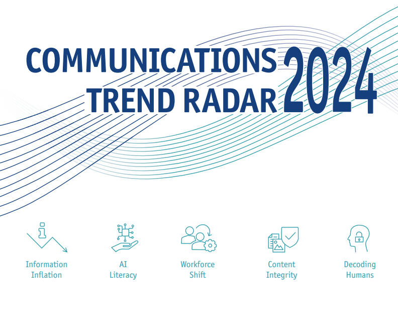 Communications Trend Radar 2024 - Cover