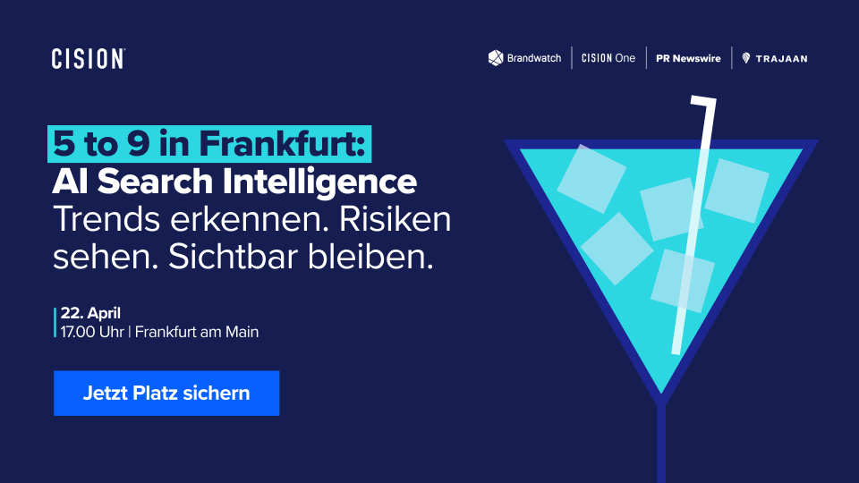 CISION 5 to 9 in Frankfurt: Search Intelligence