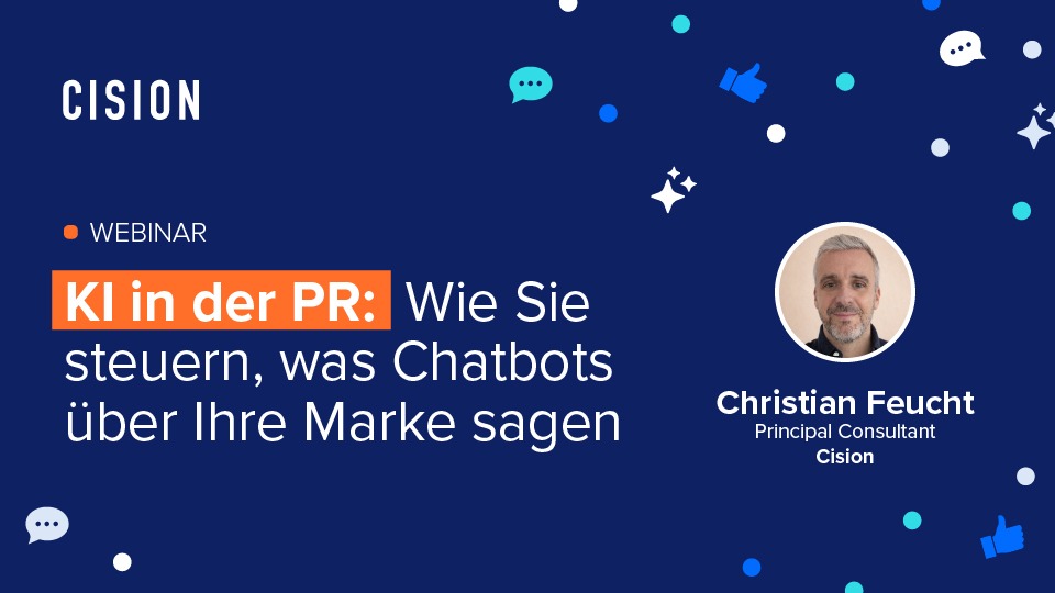 Webinar: KI in der PR: Was Chatbots über Ihre Marke sagen