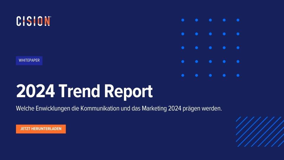 Cision Trend Report Kommunikation