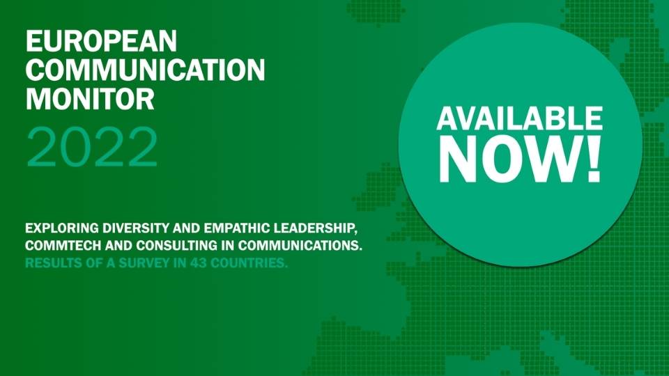 European Communication Monitor 2022 Cover