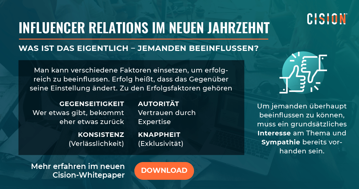 Was ist das eigentlich – jemanden beeinflussen?
